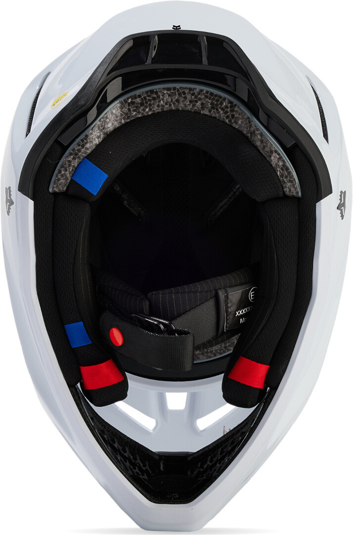 FOX V3 RS Carbon Solid MIPS Motocross Helm weiß M (57/58) Abbildung 6