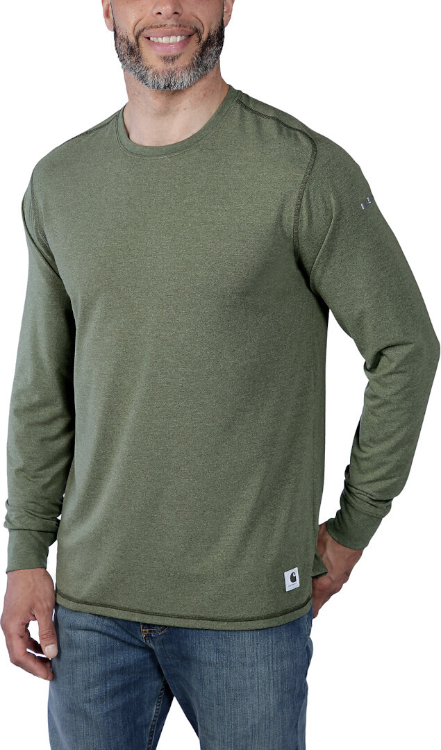 Carhartt Lightweight Durable Relaxed Fit A maniche lunghe Verde scuro L Figura 3