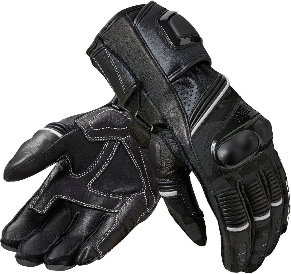 Revit Xena 3 Dame motorcykel handsker sort/grå S Figur 1