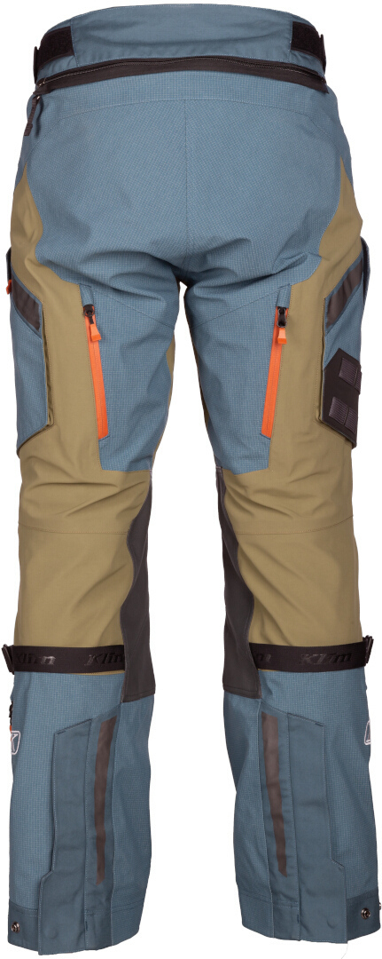 Klim Badlands Pro A3 2023 Motorcykel Textil Byxor Blå/grön 38 Figur 4