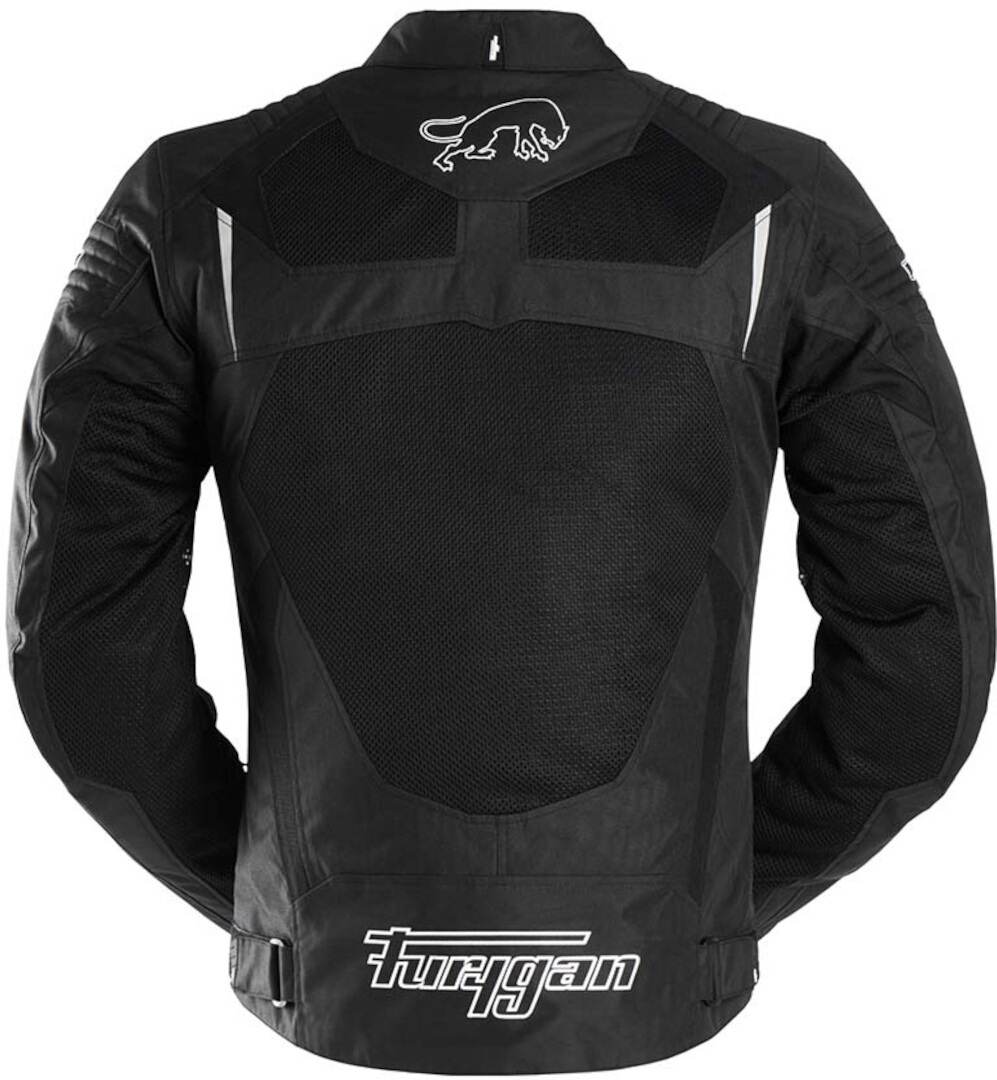 Furygan WB08 Vented+ Jachetă textilă pentru motociclete alb/negru 4XL Figura 13