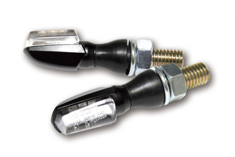 HIGHSIDER Smart Spark LED-indikator Kropp Svart / Lens Clear (Par), Fram och Bak Figur 11