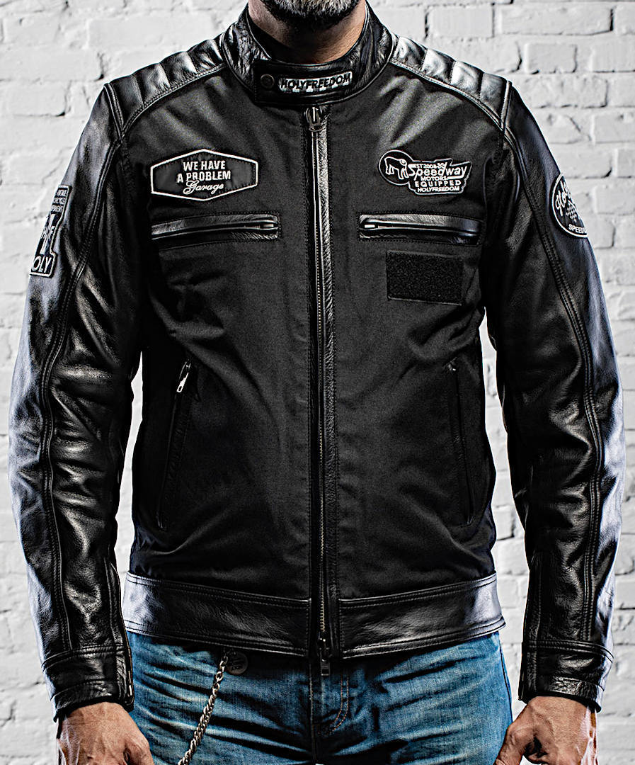 HolyFreedom Zero TL motorcycle leather/textile jacket S Figure 5