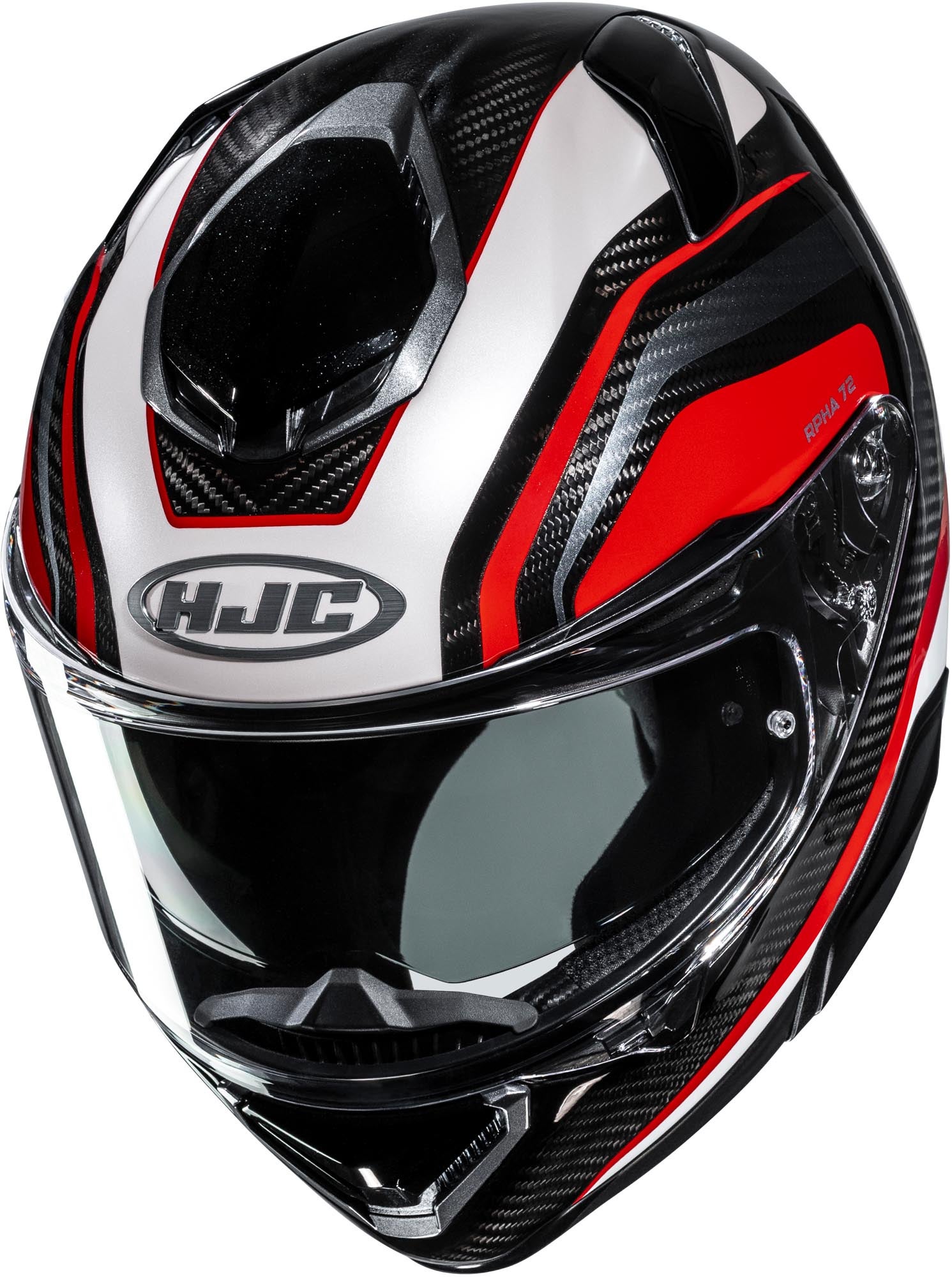 HJC RPHA 72 Carbon Lis Helmet black/white/red M (57/58) Figure 2