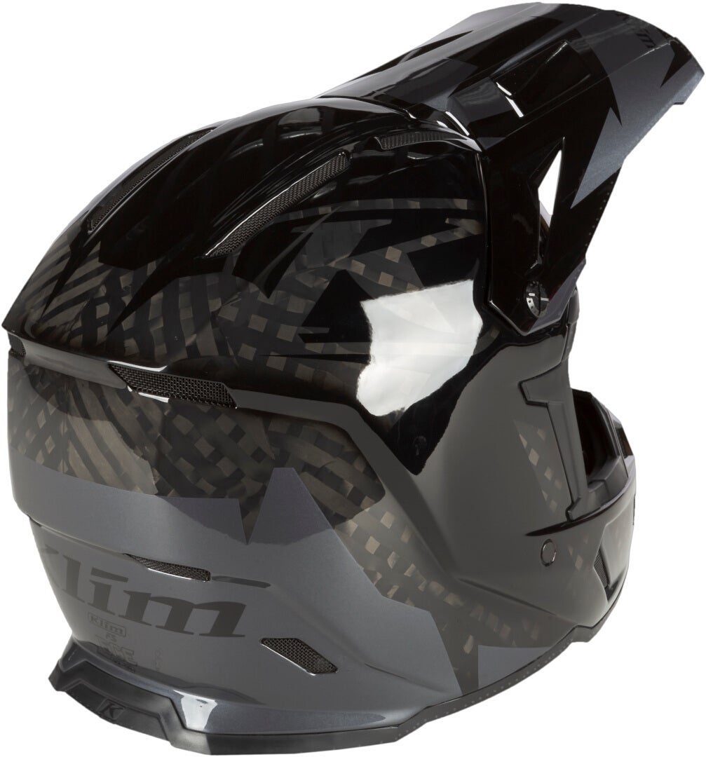 Klim F5 AMP Motocross hjelm sort/grå XXXL (64/65) Figur 8
