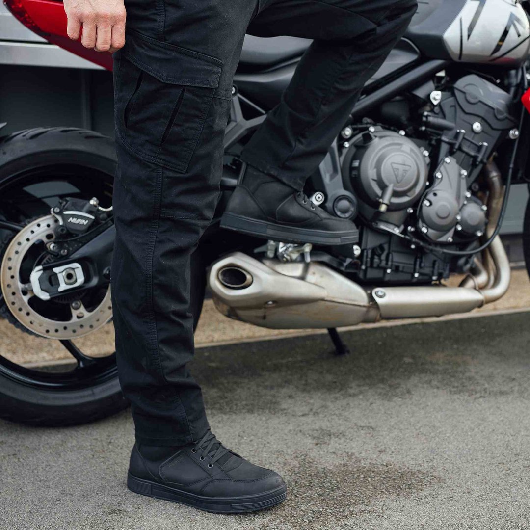 Merlin Remy 2 D3O Cargo Motorfiets textiel broek Zwart 32 Figuur 7