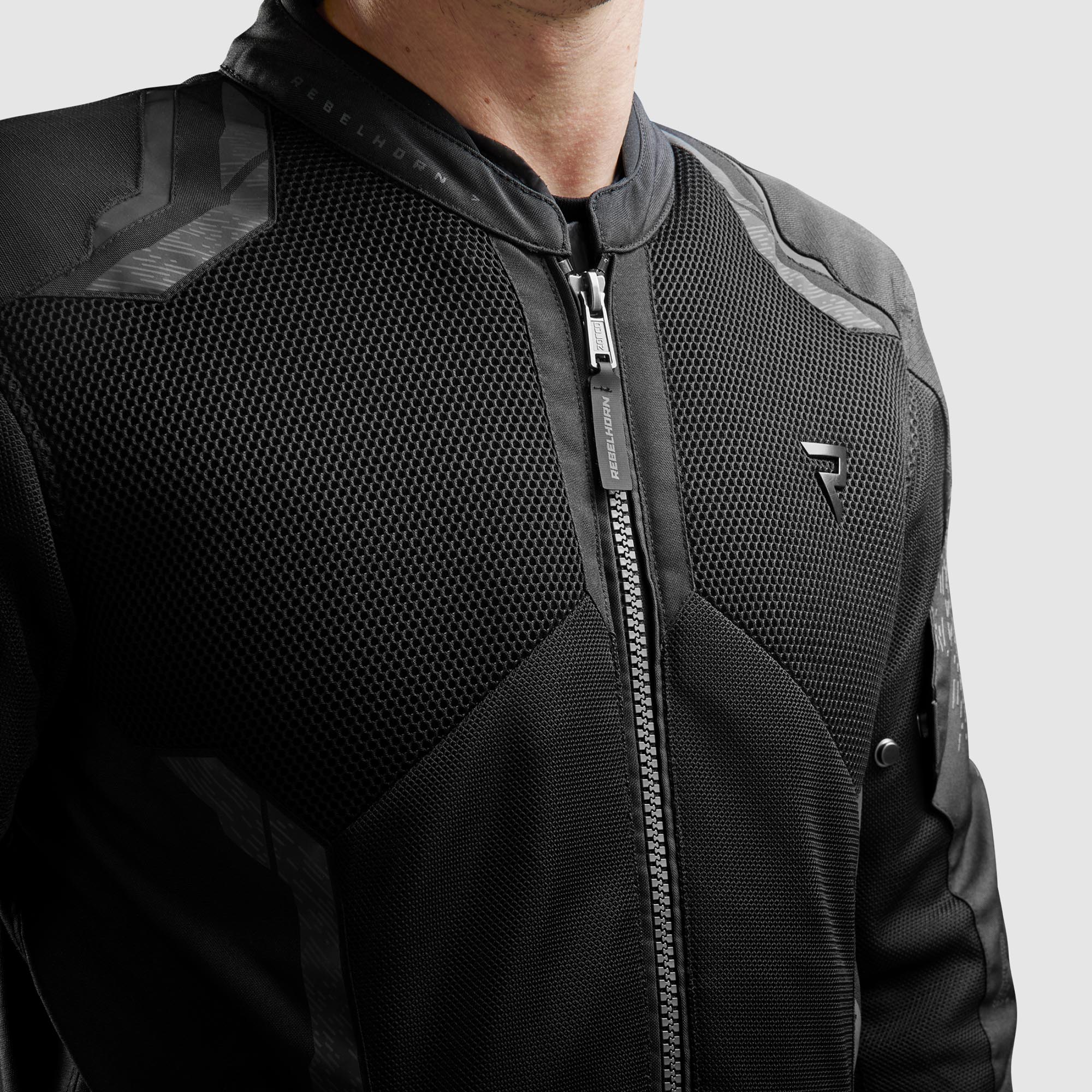 Rebelhorn Jax waterproof Motorcycle Textile Jacket black 4XL Figure 3