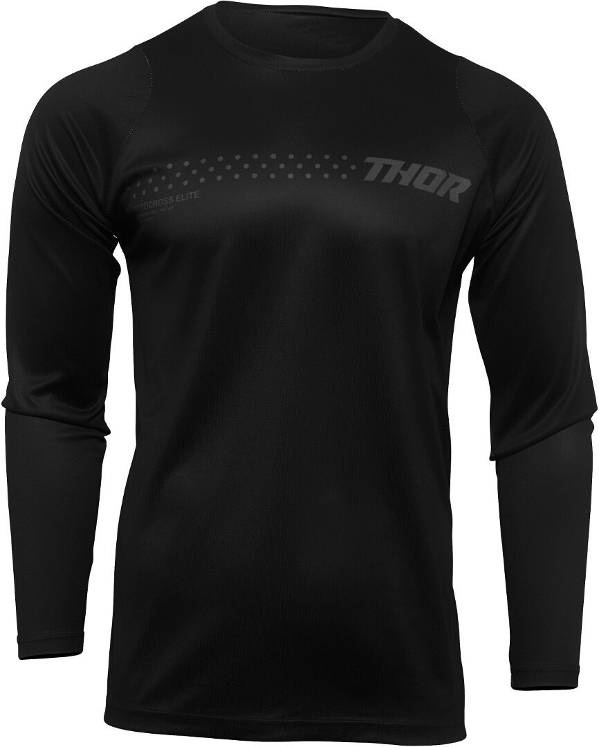 Thor Sector Minimal Ungdom Motocross Jersey Sort XL Figur 1