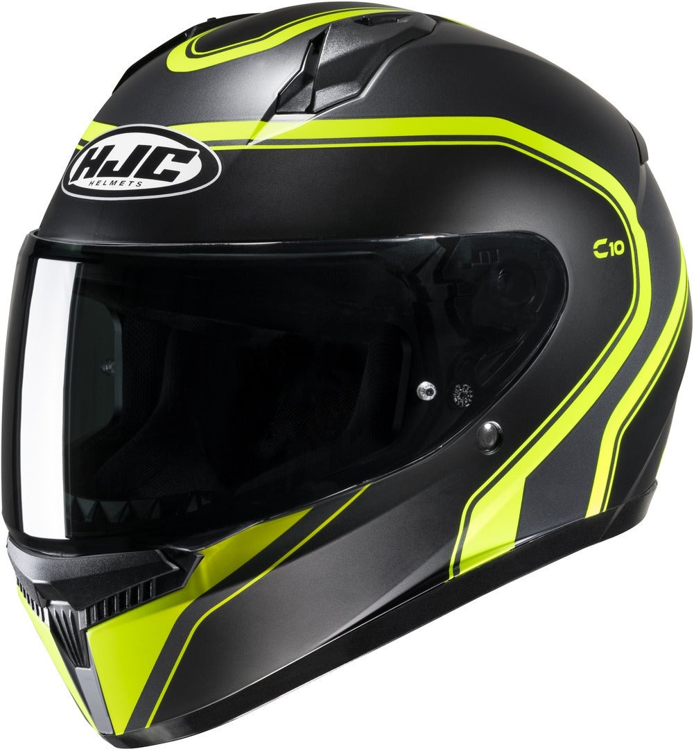 HJC C10 Elie Casco nero/giallo XXS (52/53) Figura 1