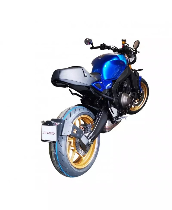 Design de acces Suport pentru plăcuțe de înmatriculare "Wheel Mounted" - Yamaha XSR 900 Deținătorul plăcuței de înmatriculare Figura 4