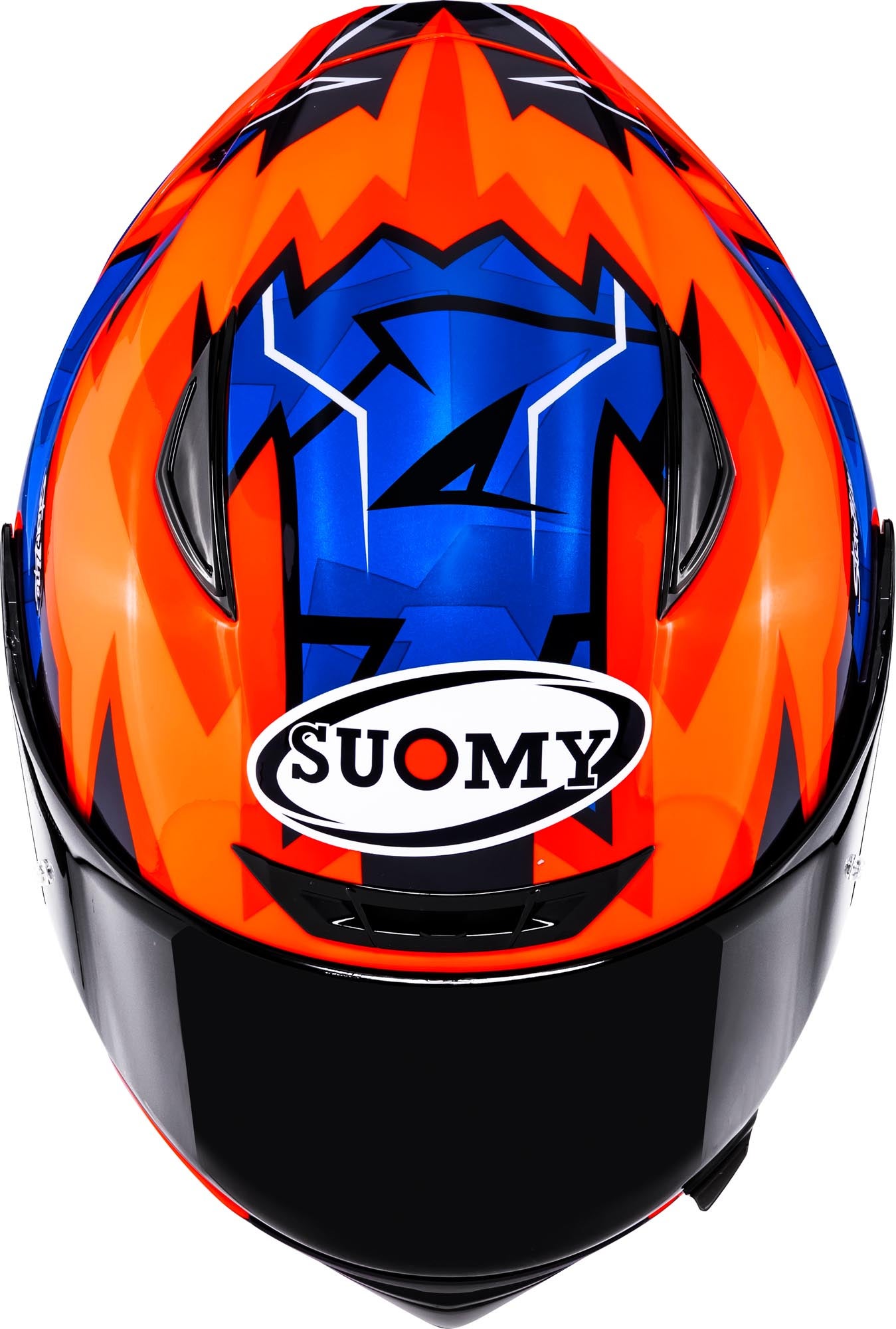 Suomy Track-1 Firestorm 头盔 红/蓝 L（59/60） 图9