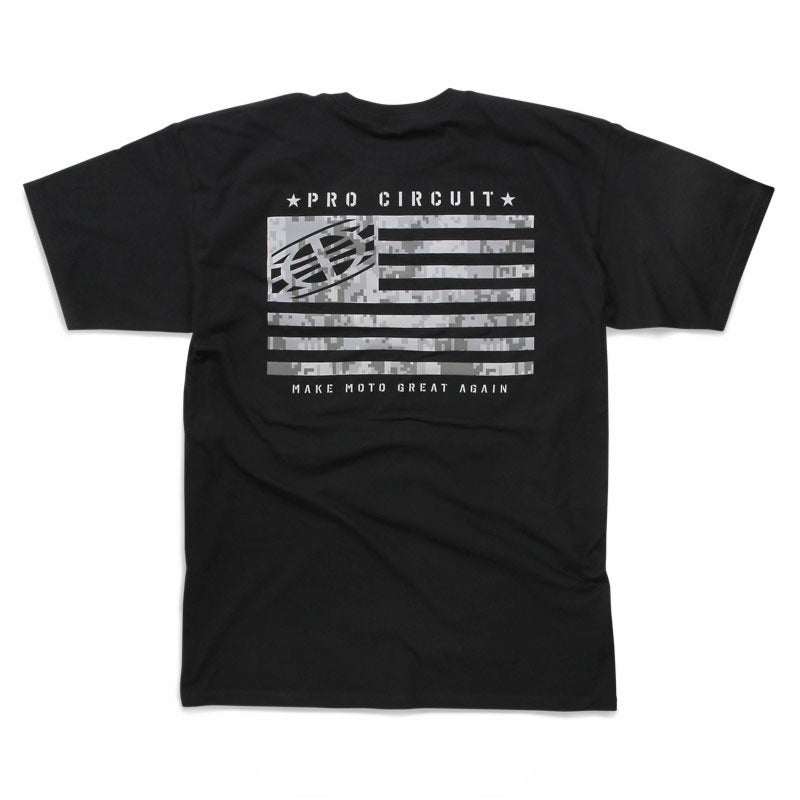 Flagga T-shirt svart L Figur 3