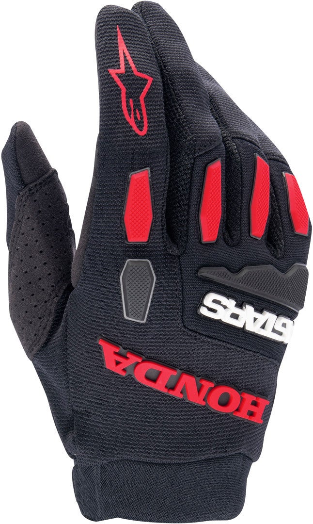 Alpinestars Honda Full Bore Motocross handsker sort/rød L Figur 1