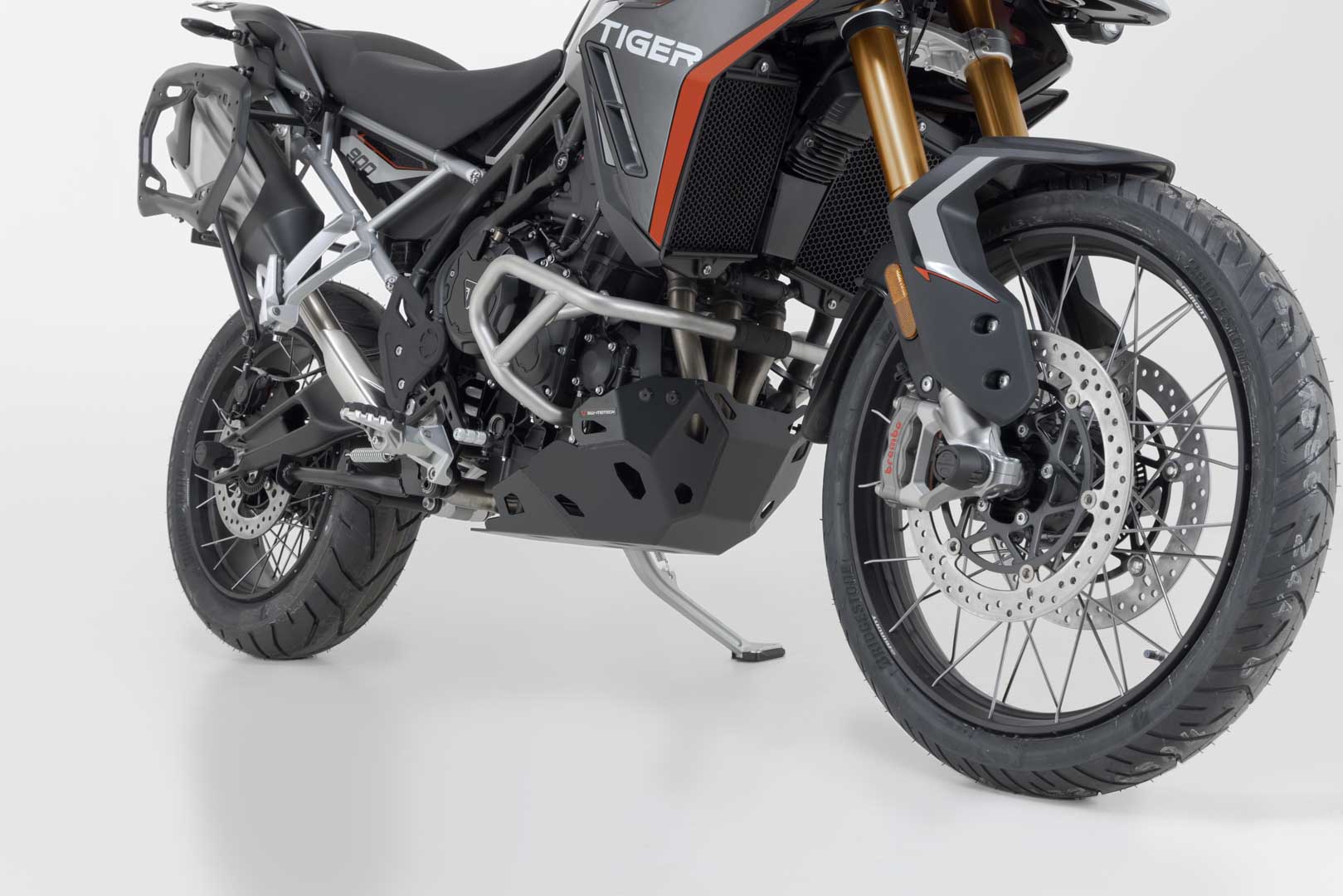 Protecție motorului SW-Motech - Neagră. Tiger 900 Rally Pro (23-). Pentru SBL OEM. Figura 1