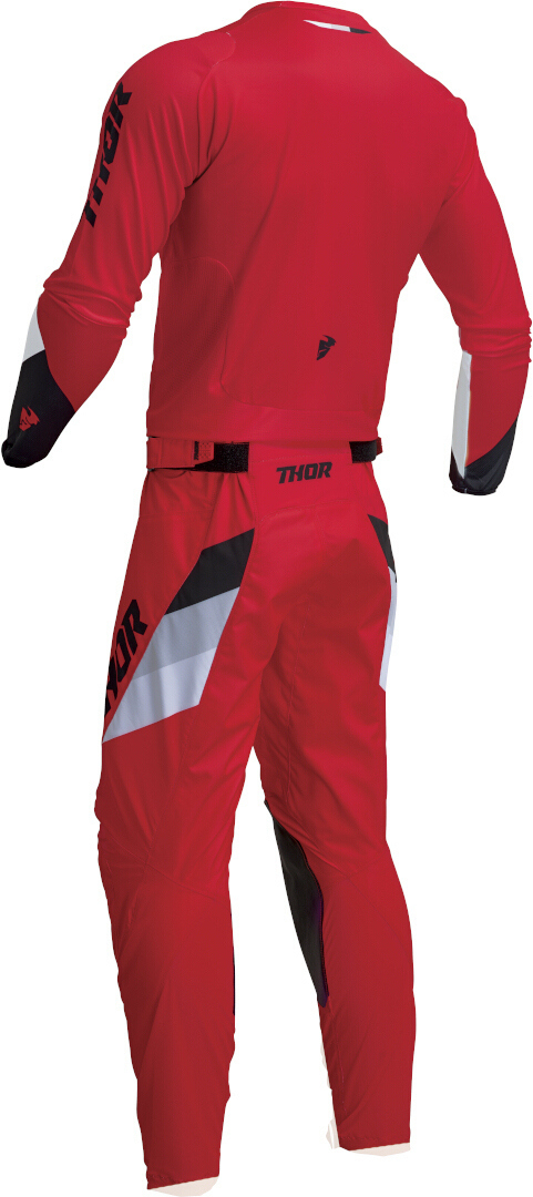 Thor Pulse Tactic Maillot de motocross Rouge M Figure 4