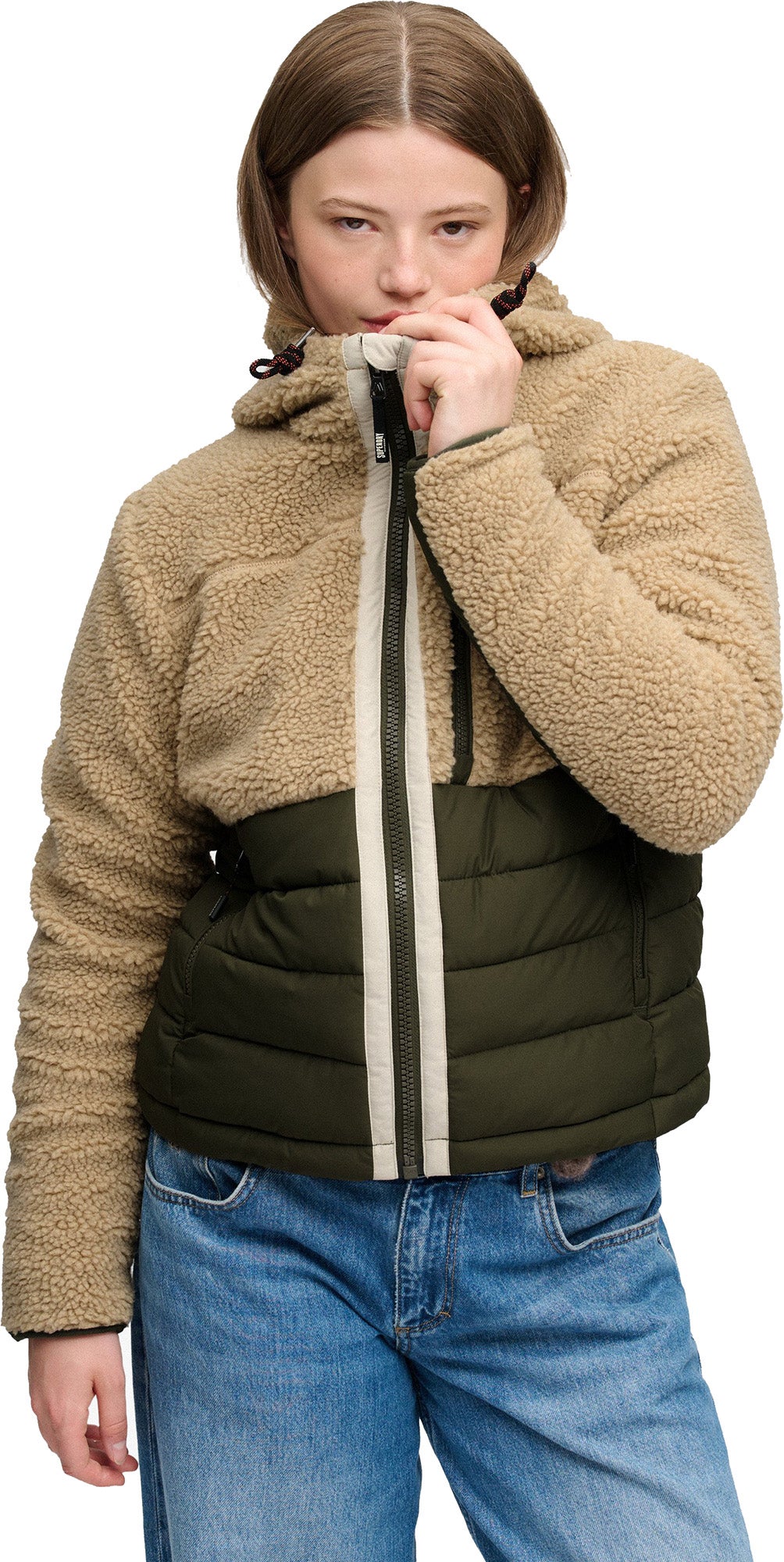 Superdry & Co Outdoor Ladies Hybrid Jacket L Figure 4
