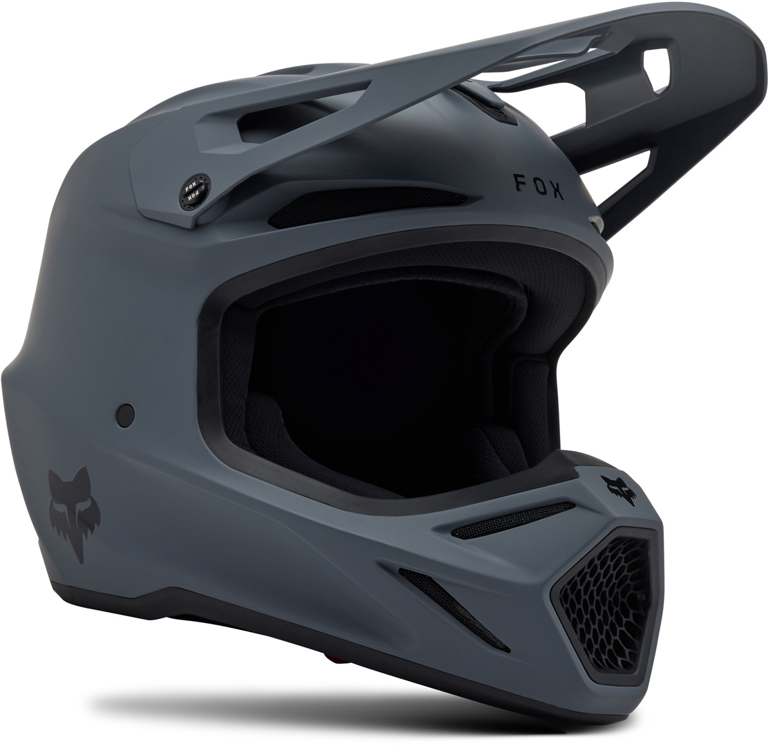 FOX V3 Solid MIPS Casco da motocross grigio M (57/58) Figura 1