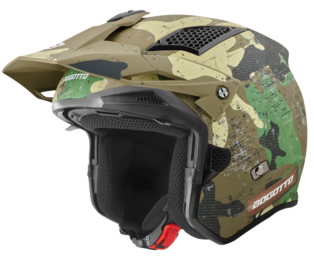 Bogotto Radic Camo 헬멧 그린 매트 2XL 그림 16