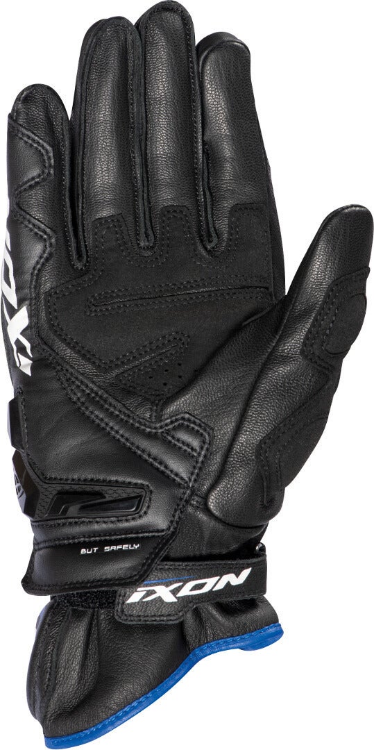 Ixon RS6 Air Motorcykelhandsker sort/hvid/blå L Figur 2