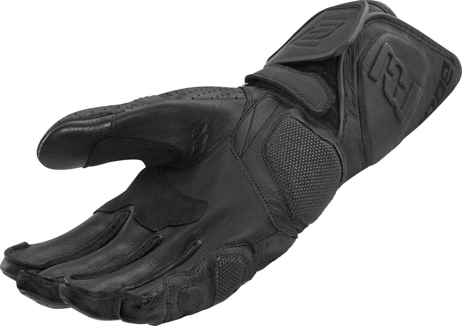 Bogotto Alton perforerede motorcykelhandsker Sort L Figur 2