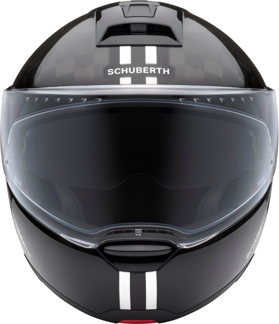 Schuberth C4 Pro Carbon Fusion Přilba černobílá L (59) Obrázek 4