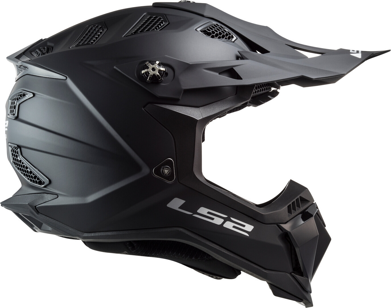 LS2 MX700 Subverter Evo II Solid Motorcross Helm Black Matt S (55/56) Figuur 6