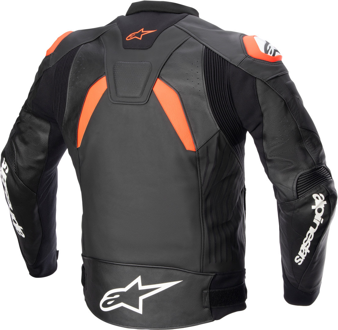 Alpinestars GP Plus V4 Motorcycle Leather Jacket black/red/white 56 Figure 2