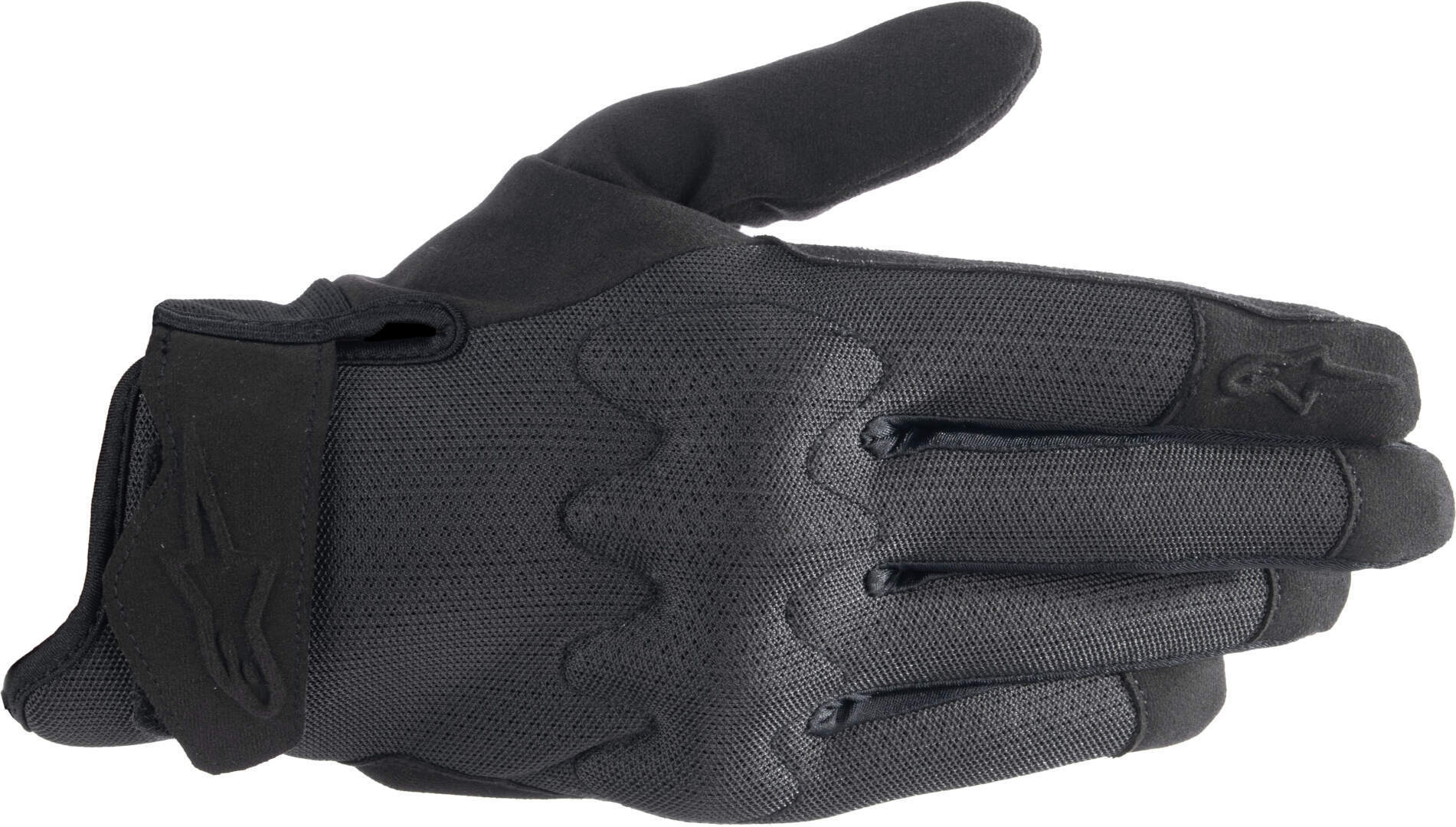 Alpinestars Stated Air perforerede motorcykelhandsker Sort/sort 3XL Figur 1