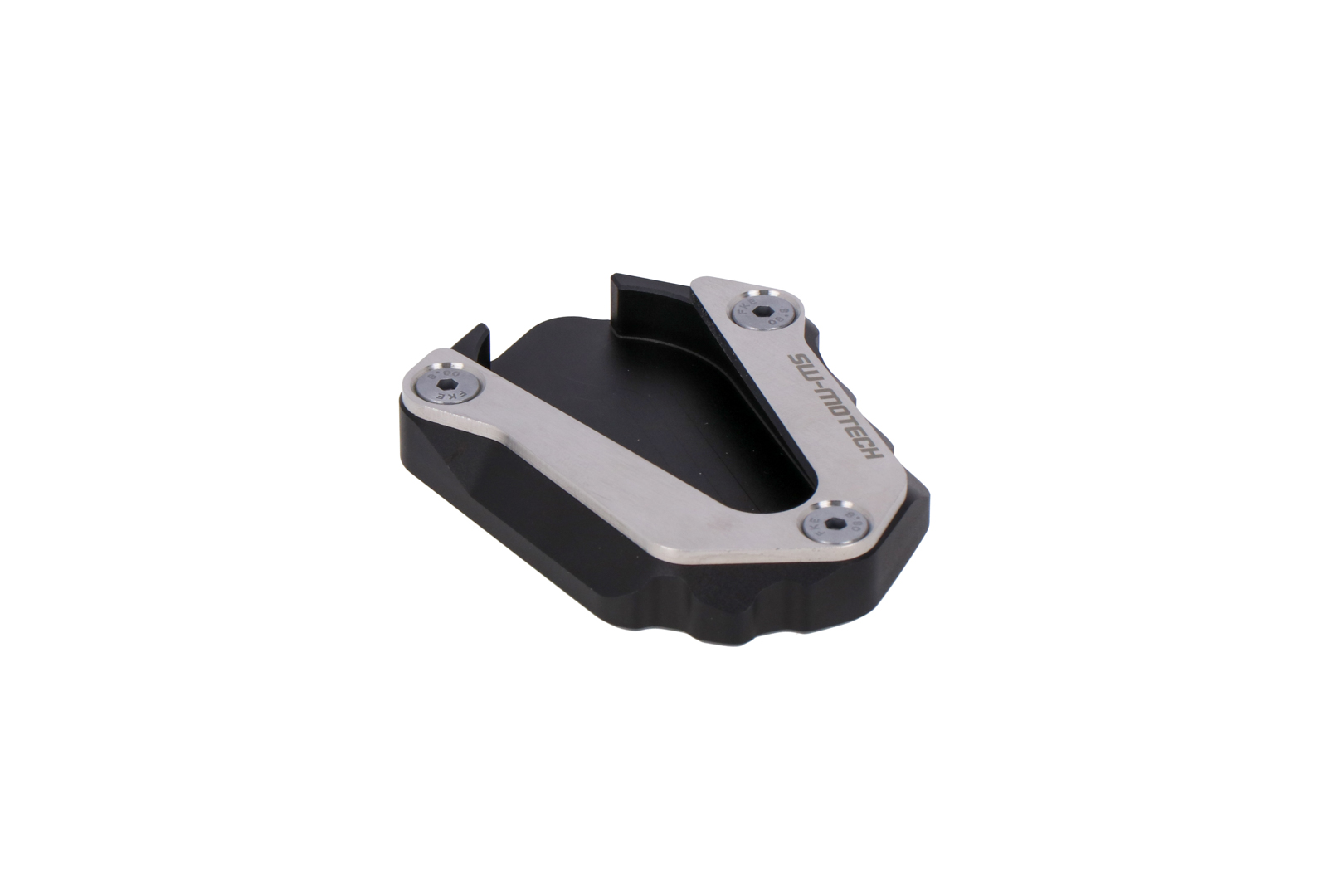 Extensie SW-Motech pentru piciorul lateral - Negru/argintiu. Triumph Tiger 900 Rally/Pro. Figura 2