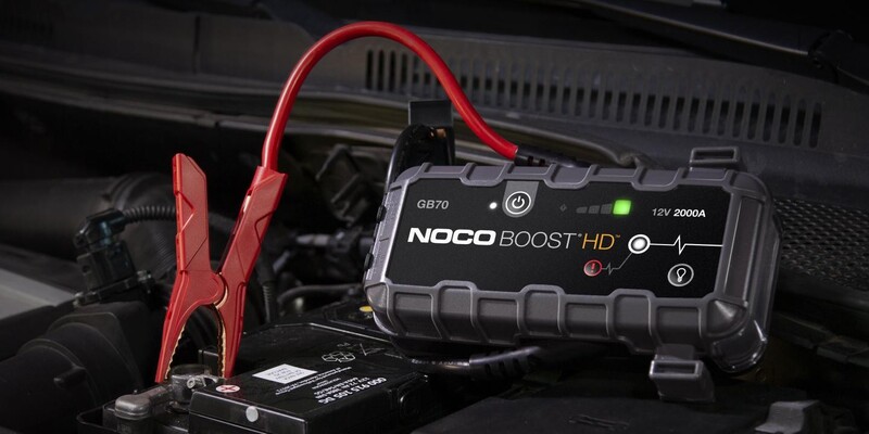 NOCO Litiumbatteribooster GB70 12V 2000A Figur 10
