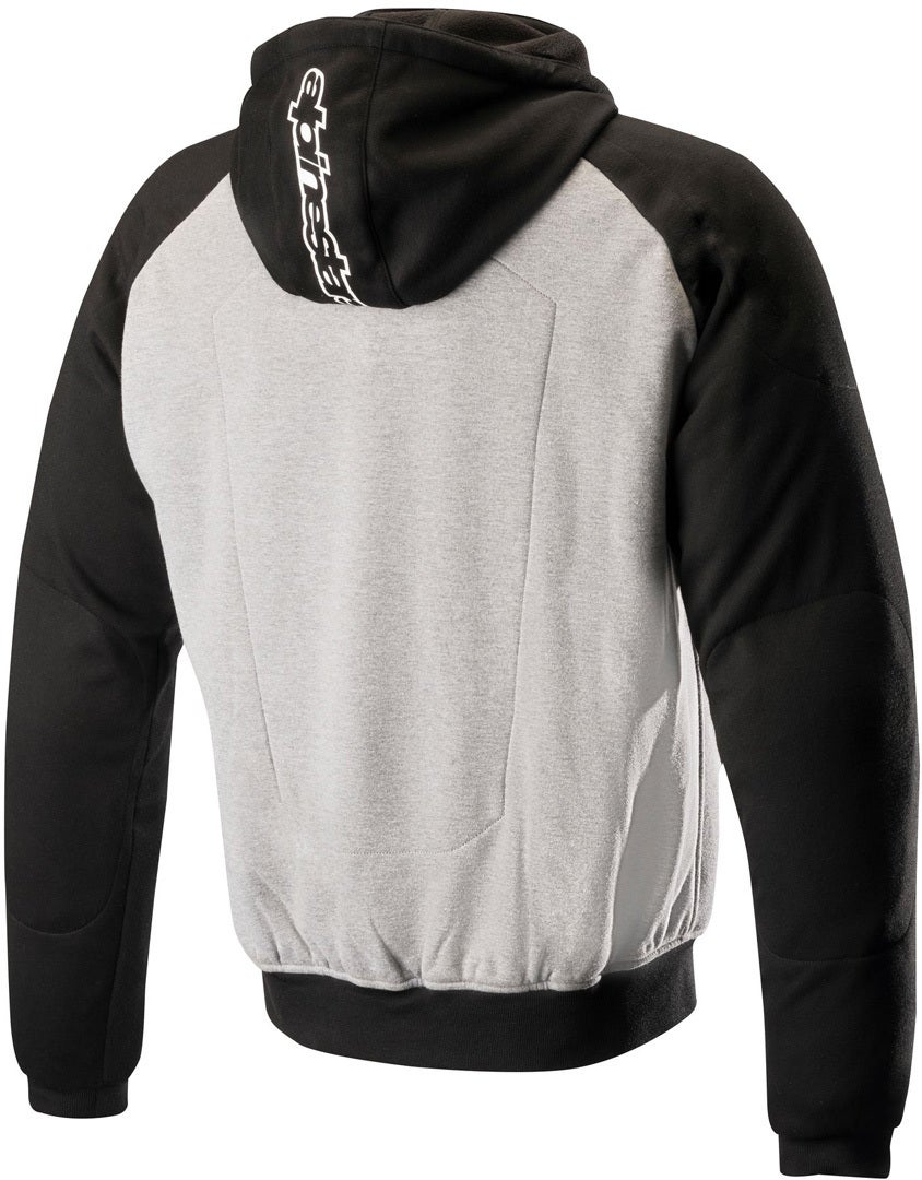 Alpinestars Chrome Sport Motorrad Hoodie hellgrau 4XL Abbildung 2