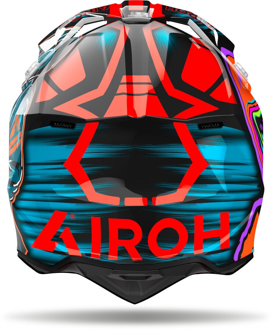 Side view of Airoh Wraaap Cyber Motocross Helmet