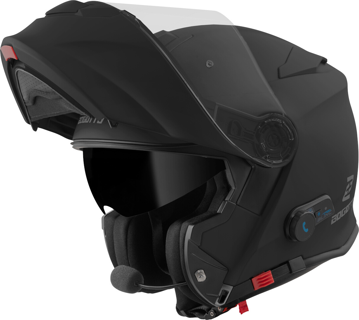 Bogotto H271 BT Bluetooth Casco nero opaco M Figura 1