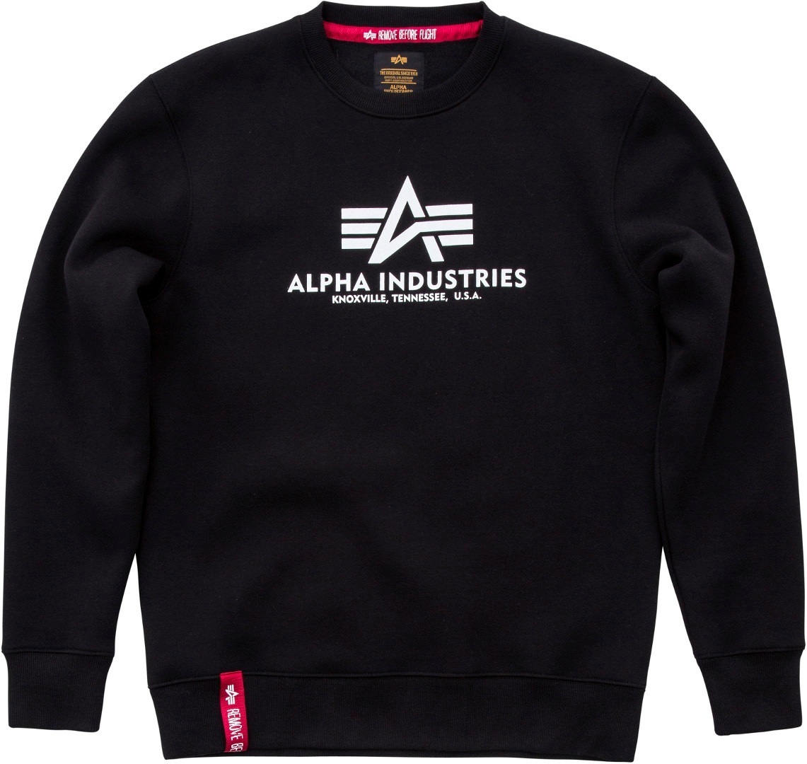 Alpha Industries Basic Camisola preto XXL Figura 1
