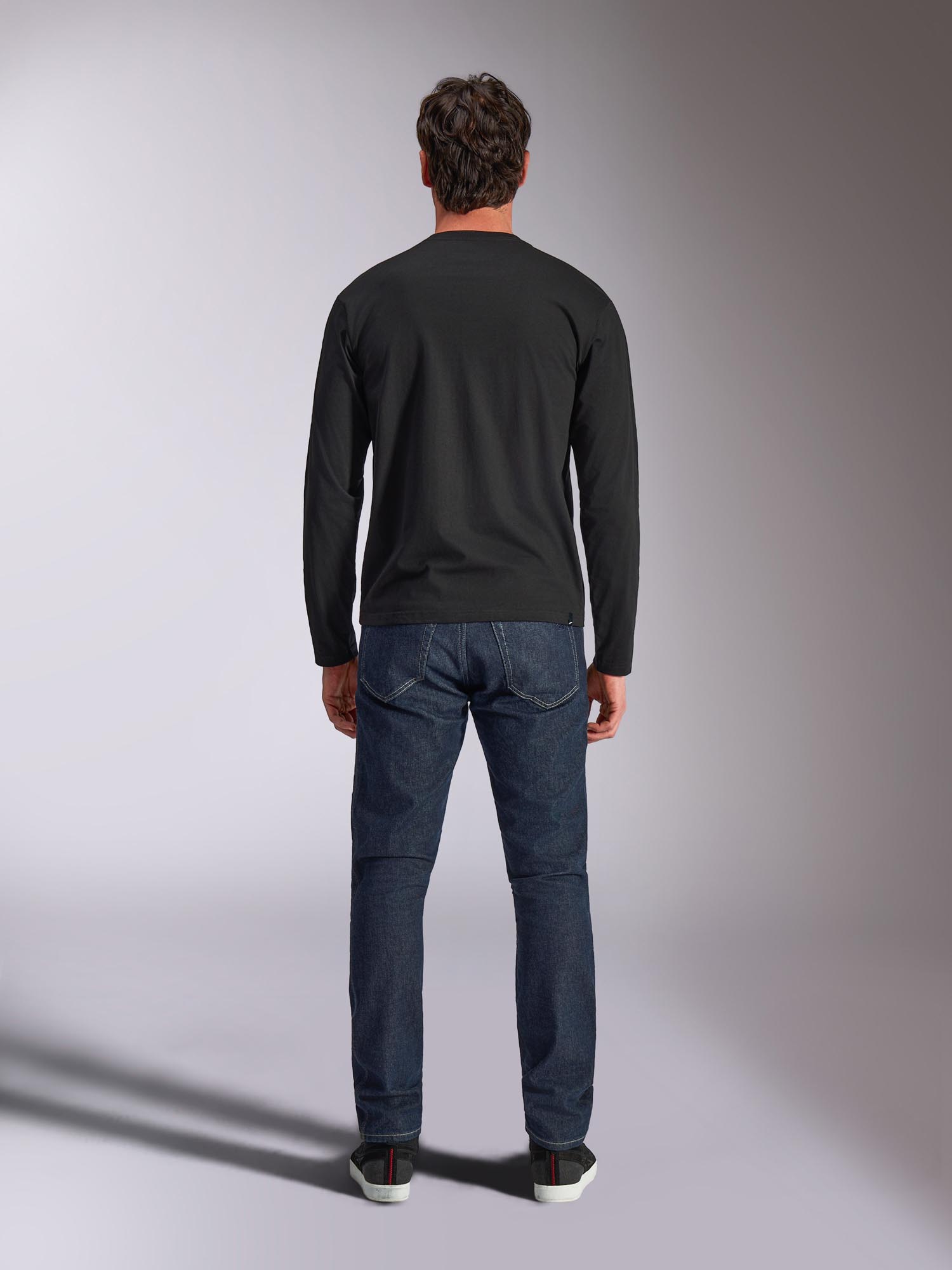 Alpinestars Trackside CSF Langarmshirt schwarz/weiß S Abbildung 9