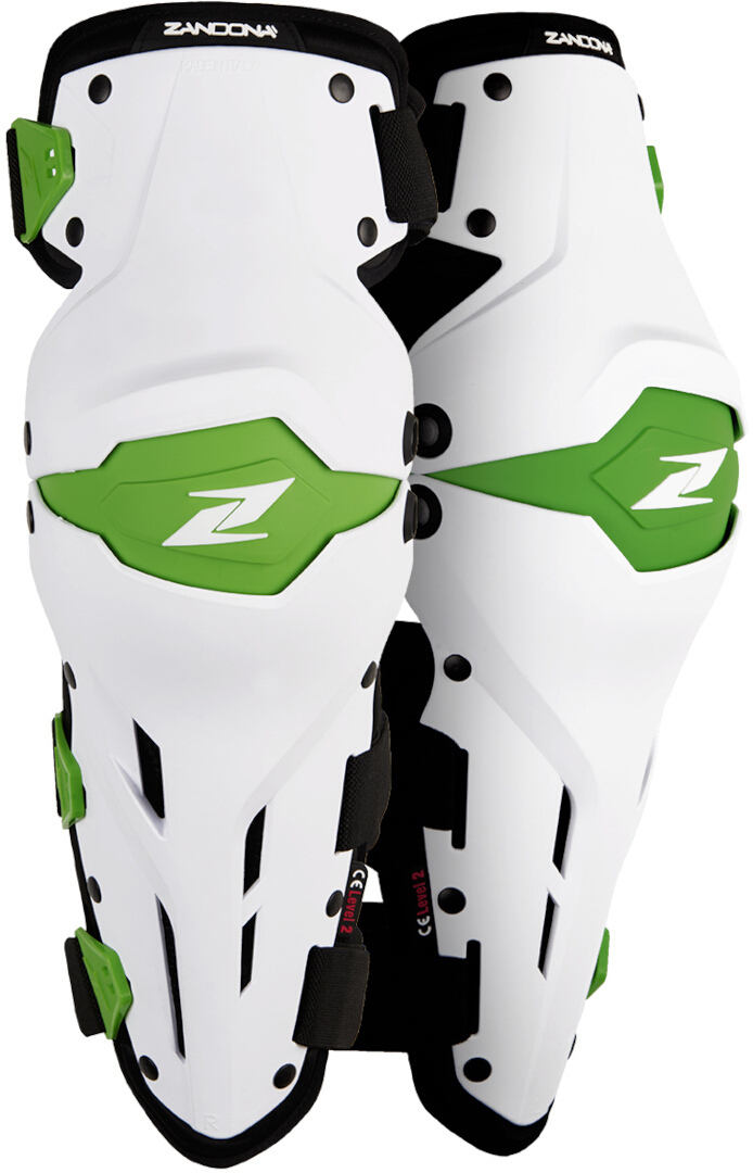 Zandona X-Treme Protecții pentru genunchi Alb/Verde Figura 1