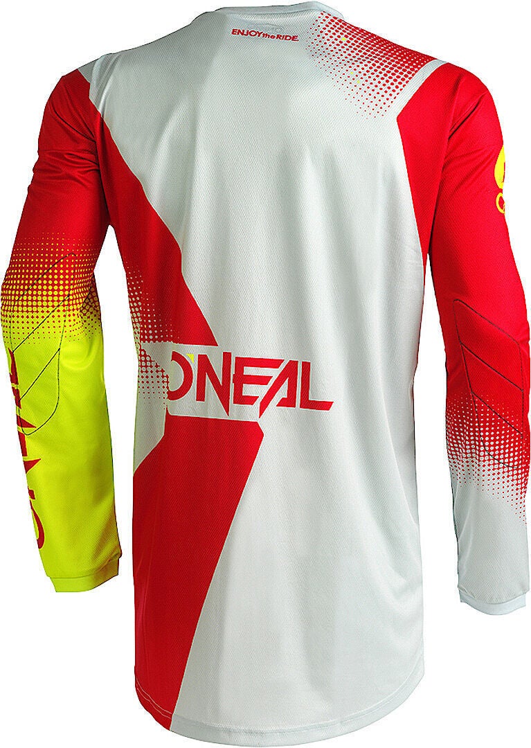 Oneal Element Racewear V.22 Motocross Jersey rot/gelb XL Abbildung 2