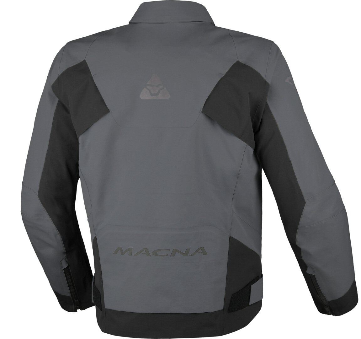 Macna Corvit waterproof Motorcycle Textile Jacket grey/black L Figure 4