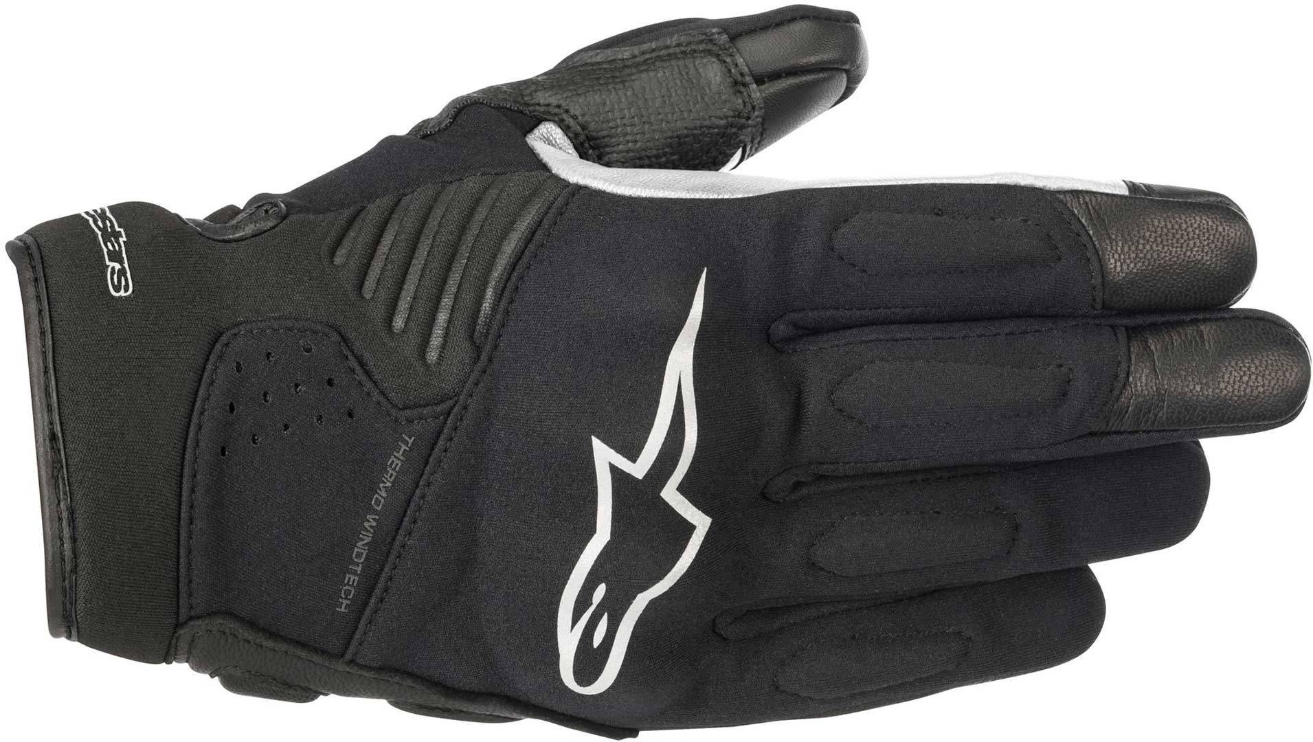 Alpinestars Faster Motorcykel handsker Sort/hvid M Figur 1