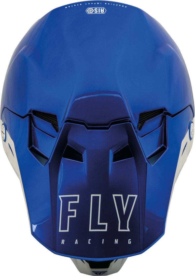 Fly Racing Formula CC Centrum Capacete de Motocross Cinza/azul XXL (63) Figura 2