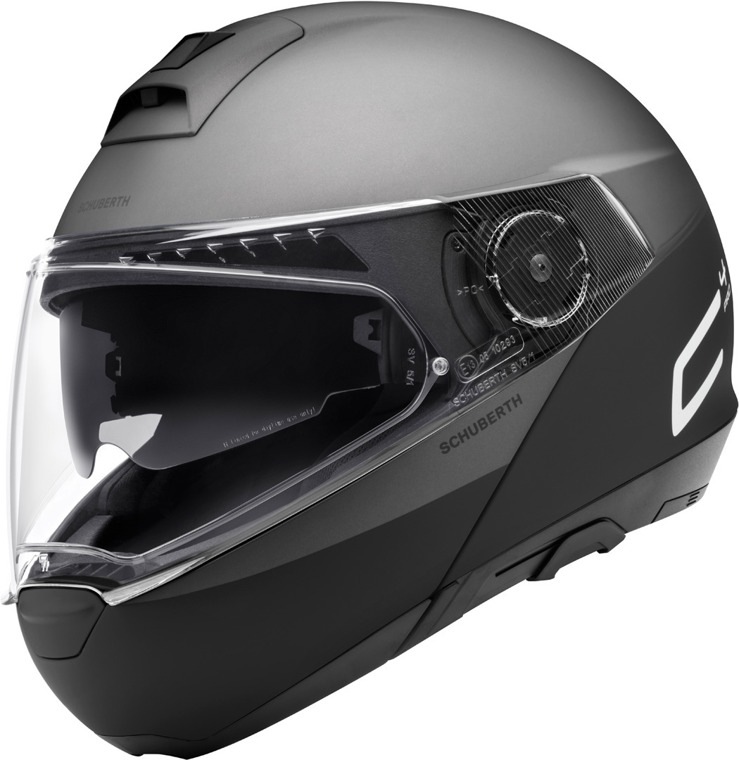 Schuberth C4 Pro Swipe Hjelm sort/grå F (59) Figur 1