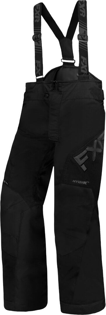 FXR Clutch 2023 Jovens Snowmobile Bib Pants preto 16 Figura 1
