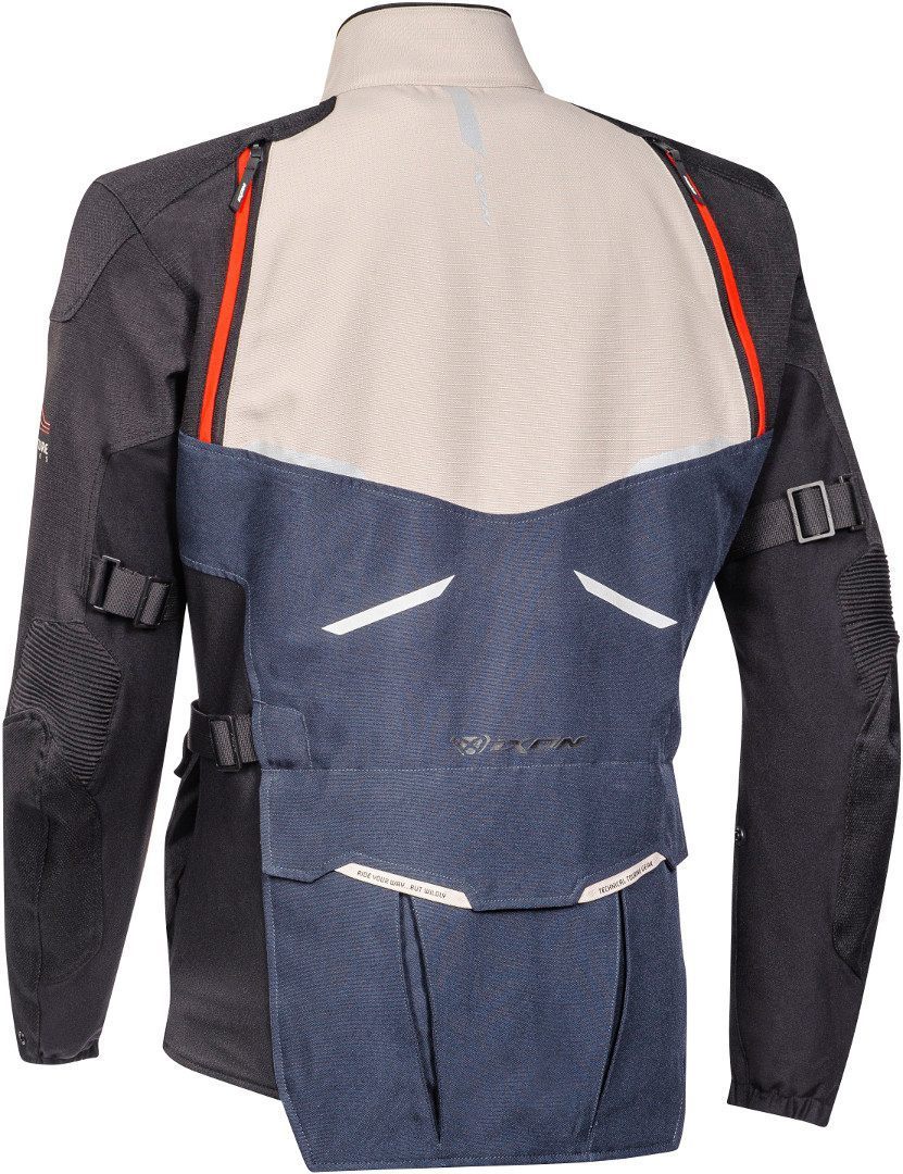 Ixon Eddas Motorcycle Textile Jacket black/blue 3XL Figure 2