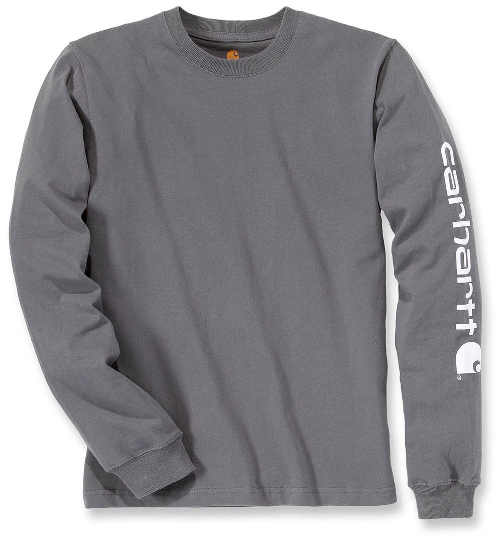 Carhartt Logo Longsleeve grå XXL Figur 1