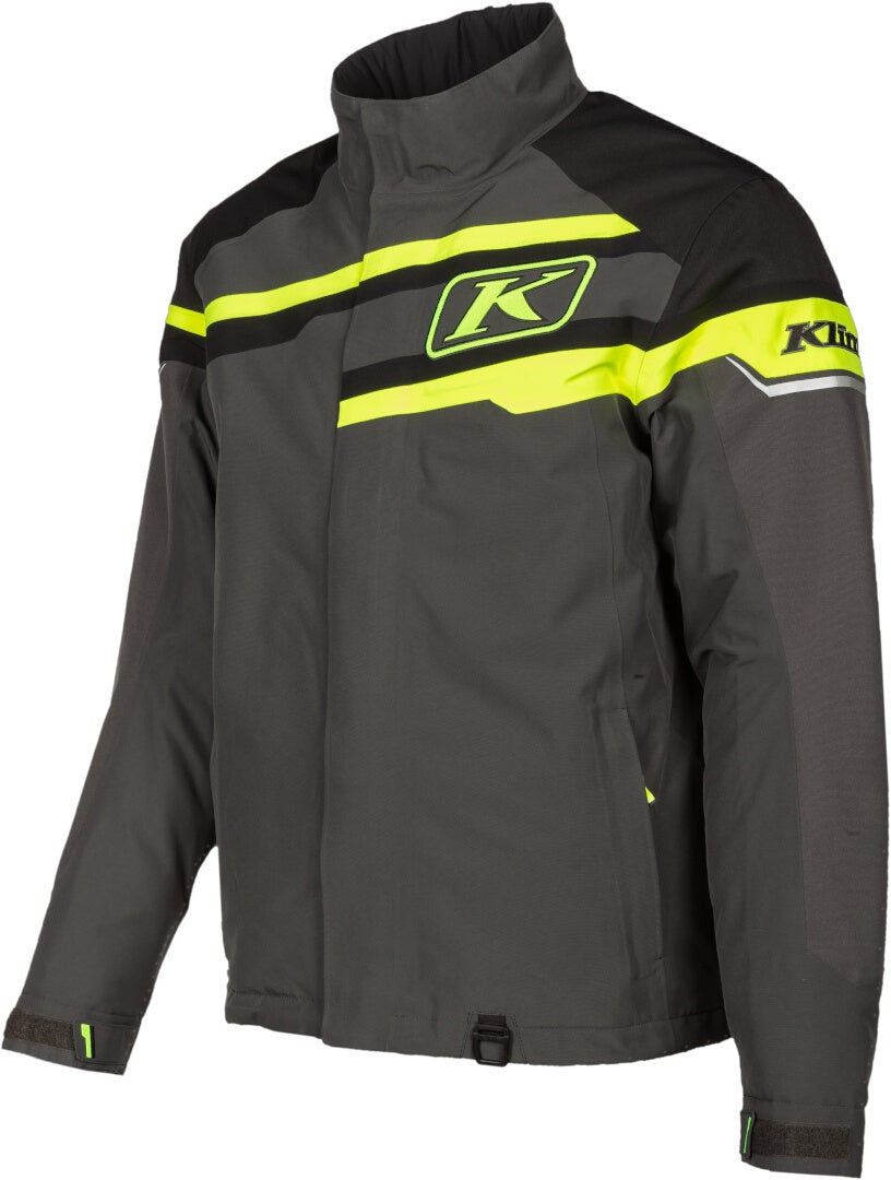 Klim Klimate 2022 Snowmobile Jacket grey/black/yellow 3XL Figure 1