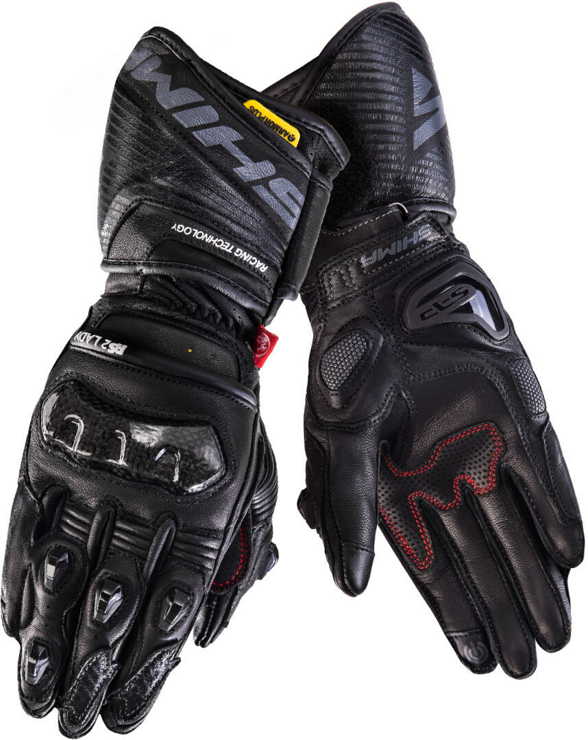 SHIMA RS-2 Mănuși pentru motociclete pentru doamne negru XS Figura 3