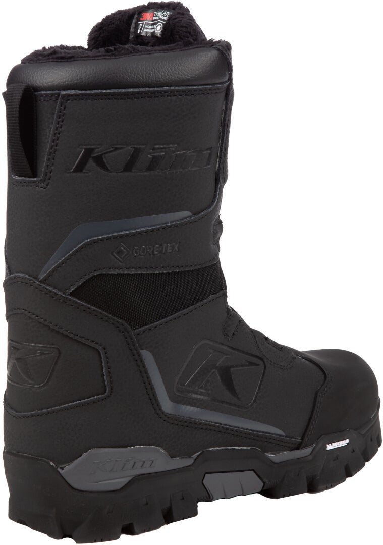 Klim Aurora GTX BOA 2023 Dame snescooter støvler Sort 9 Figur 8