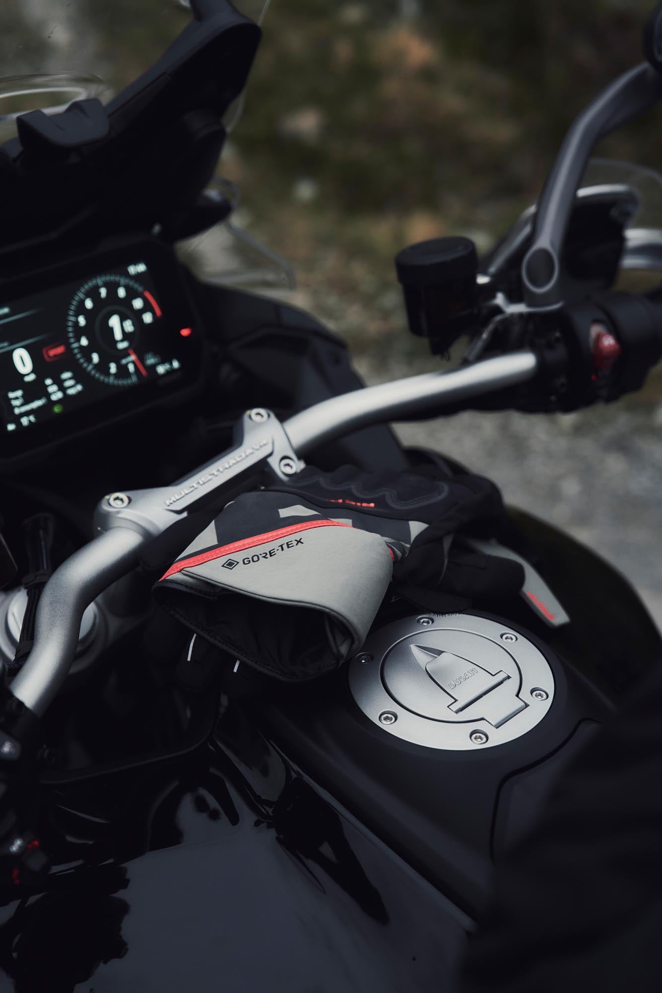 Richa Vision Gore-Tex Vízálló motorkesztyűk fekete 4XL 3. ábra