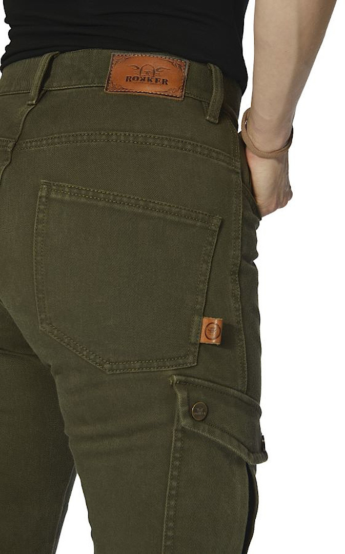 Rokker Cargo Slim Motorrad Textilhose 29 L34 Abbildung 3