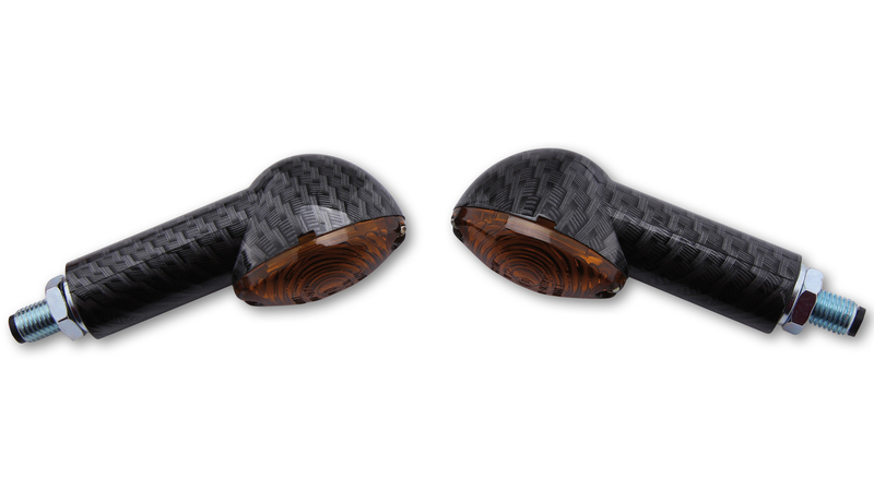 HIGHSIDER Smart Cateye Bulb Mini Indikator Kropp Kol / Lins Rökt (Par), Fram & Bak Figur 4
